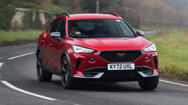Cupra Formentor - front cornering